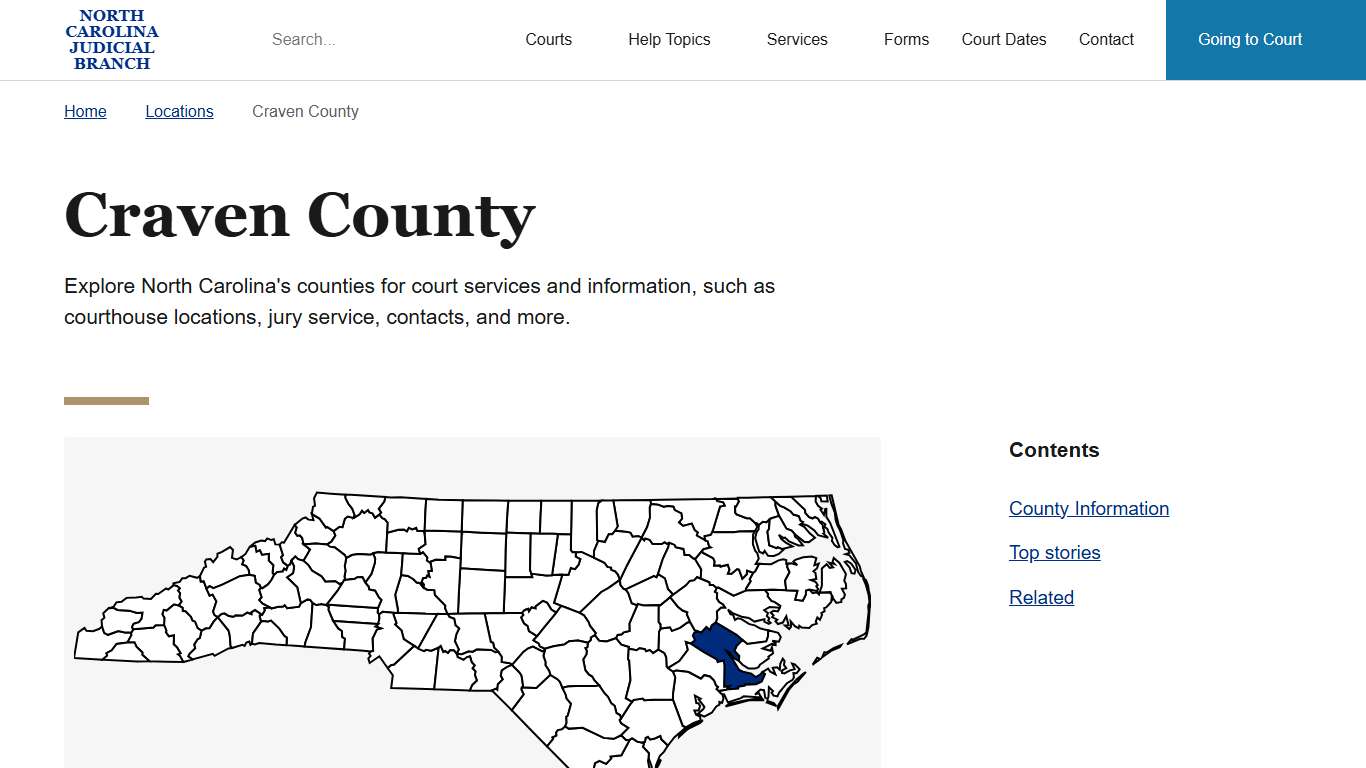 Craven County | North Carolina Judicial Branch